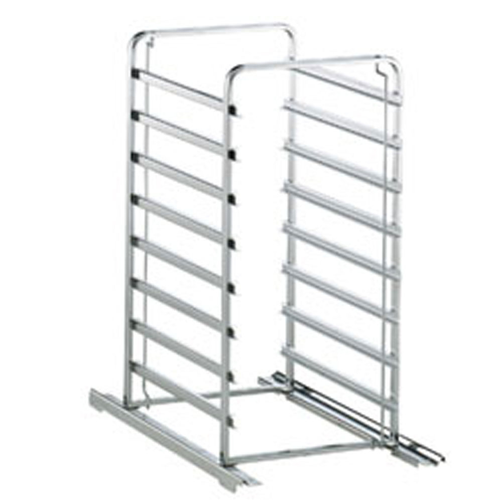 Indstiksvogn på Hjul – 8x 600x400 mm (80 mm afstand) – Til 10 GN 1/1 Ovn