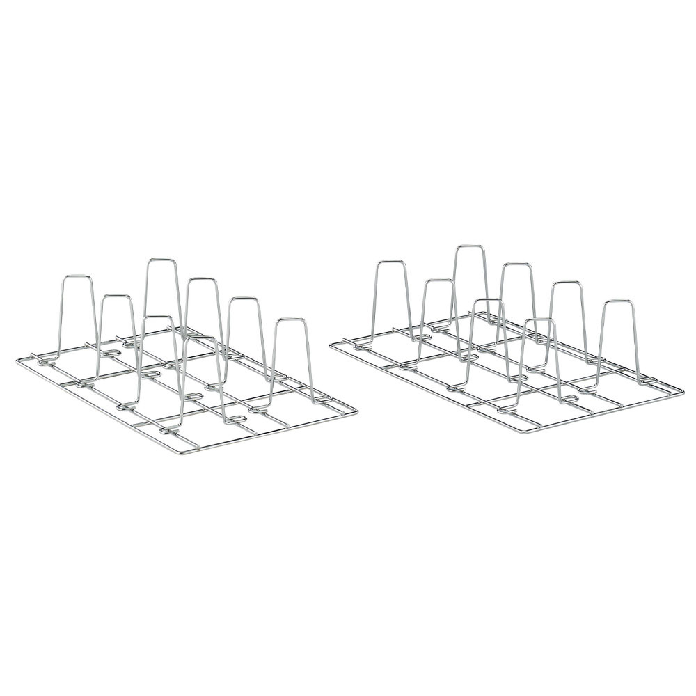Sæt med 2 Kyllingeriste GN 1/1 – Kapacitet: 16 Kyllinger – 325x530x152 mm