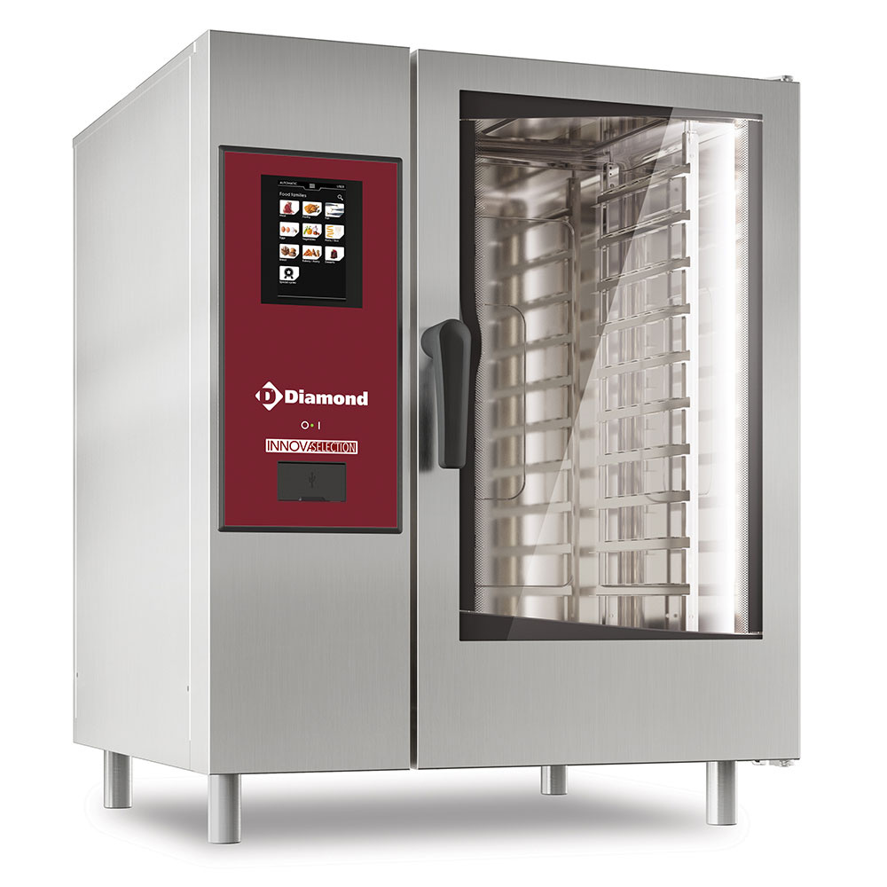 Gas Kombiovn 10x GN 1/1 – 31 kW – 7" Touch & Boiler