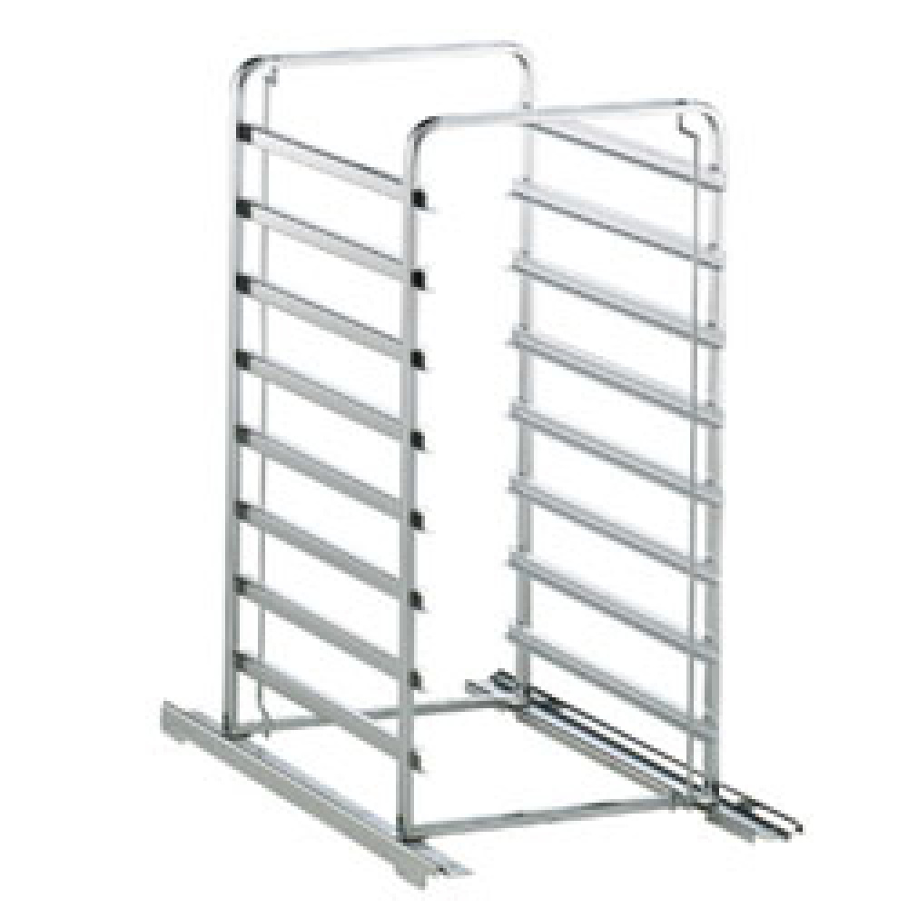 Mobil Pladestativ & Loader til 8x GN 1/1 – 80 mm Afstand