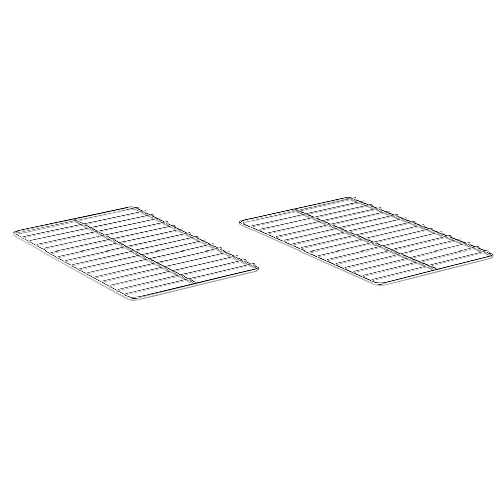 Sæt med 2 Riste GN 1/1 – Rustfrit Stål AISI 304 – 325x530 mm
