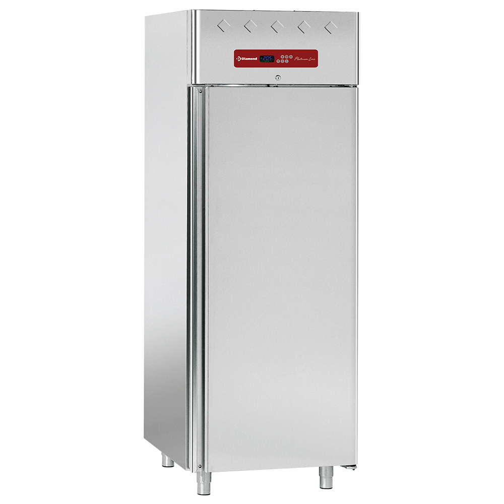 Isfryseskab – 700L – Plads til 54 Isbakker (5L) – Rustfrit Stål – Energiklasse D