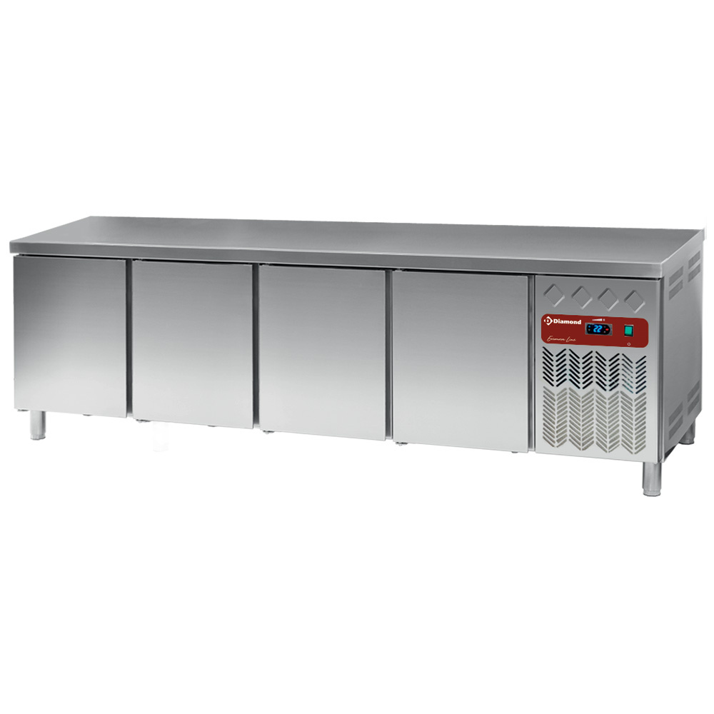 Kølebord EN 600x400 – 4 Døre – 760 Liter – R290