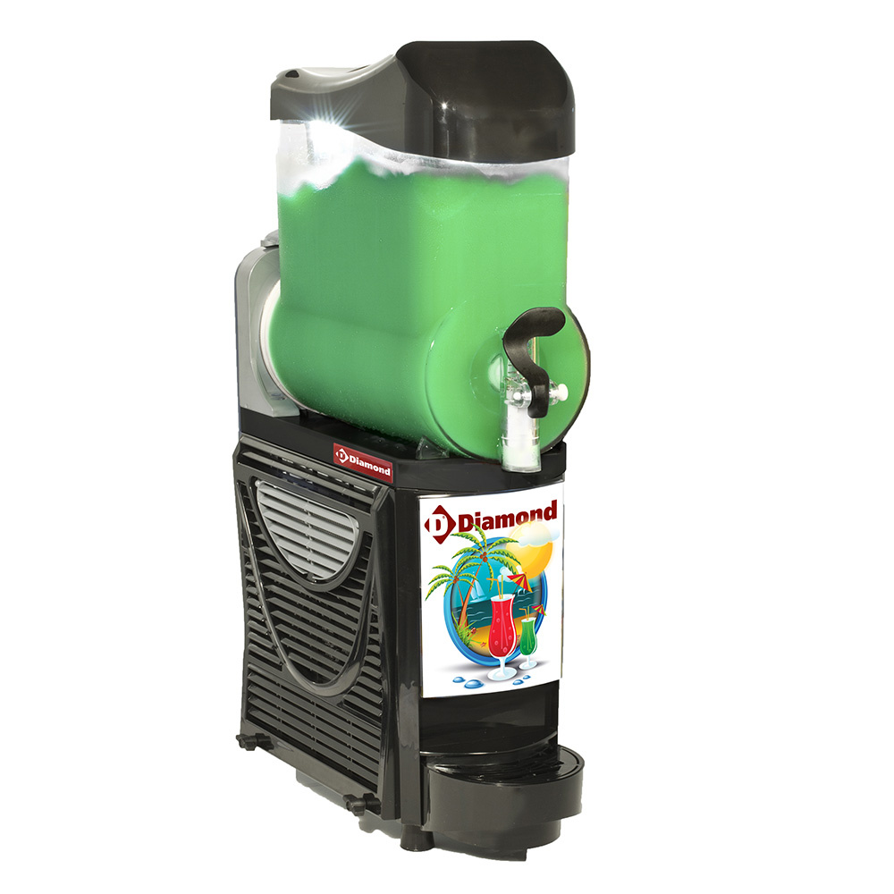 Slush ice & Sorbet maskine 10 liter – Patenteret LED lys