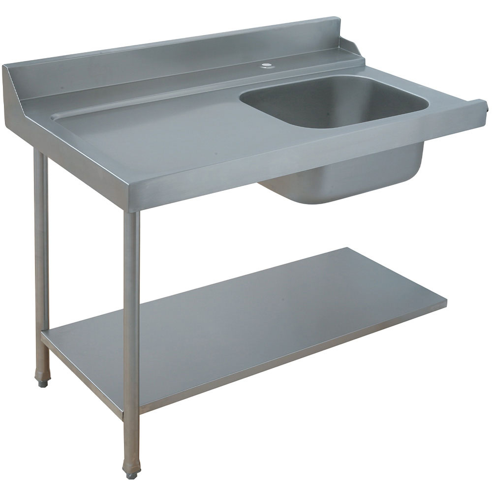 Rummeligt Venstrevendt Forvaskebord med Vask – 1800x700 mm