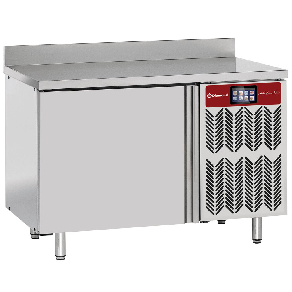 Lynkøler-bord med bagkant 6x GN 1/1 – 20/12 kg – Touch