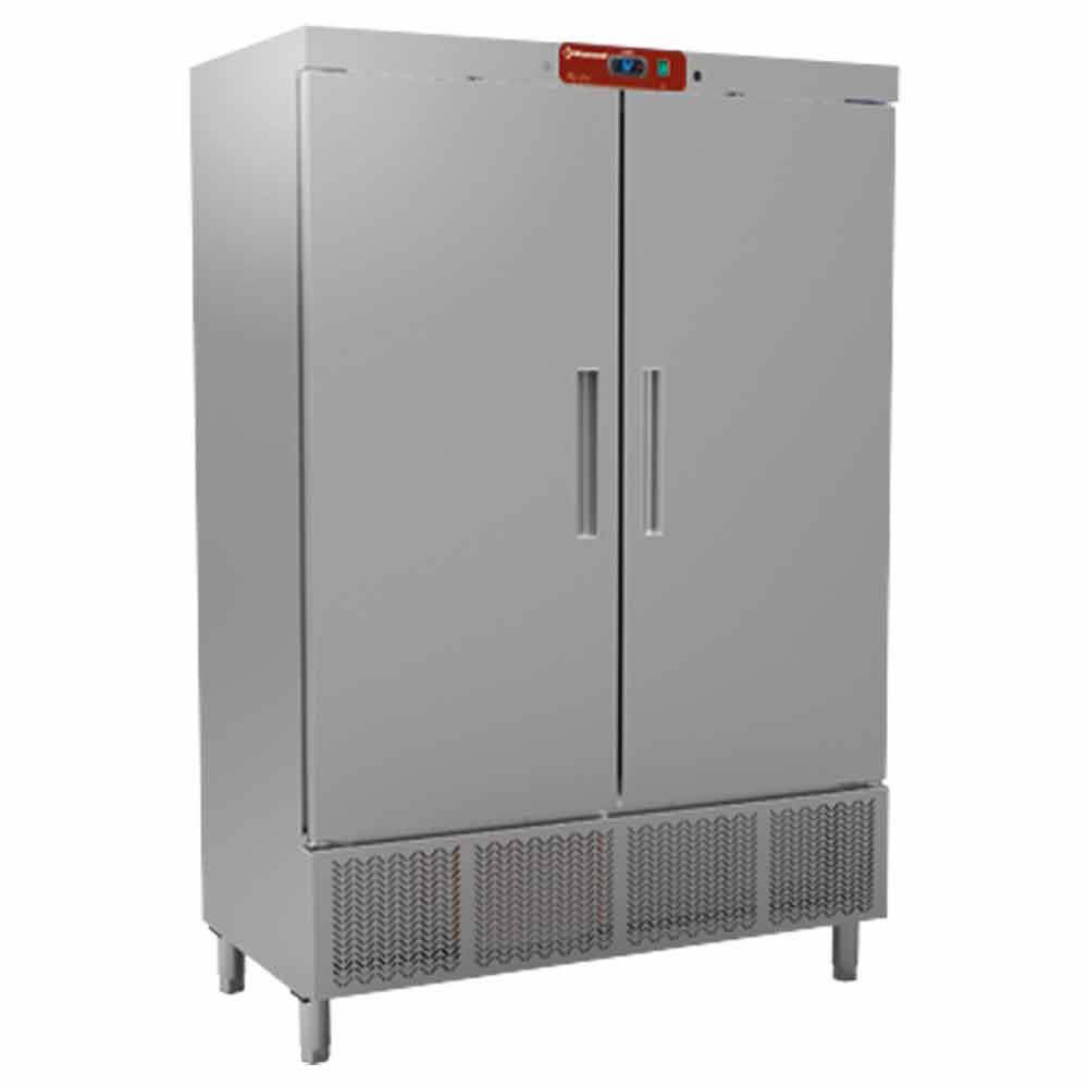 Ventileret Industrifryser 1100 Liter – 2 Døre – Rustfrit Stål | Profi Line