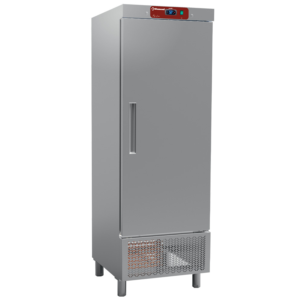 Ventileret Industrifryser 550 Liter – 1 Dør – Rustfrit Stål | Profi Line