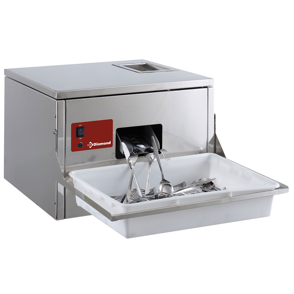 Bestikpolermaskine 3000-3500 stk/t – UV-Sterilisering