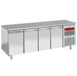 Kølebord GN 1/1 – 4 Døre – Energiklasse A – 2250 mm – 0,36 kW - Diamond Line Kølebord GN 1/1 – 4 Døre – Energiklasse A – 2250 mm – 0,36 kW