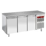 Kølebord med Granitplade EN 600x400 – 3 Døre – Klasse A - Diamond Line Kølebord med Granitplade EN 600x400 – 3 Døre – Klasse A