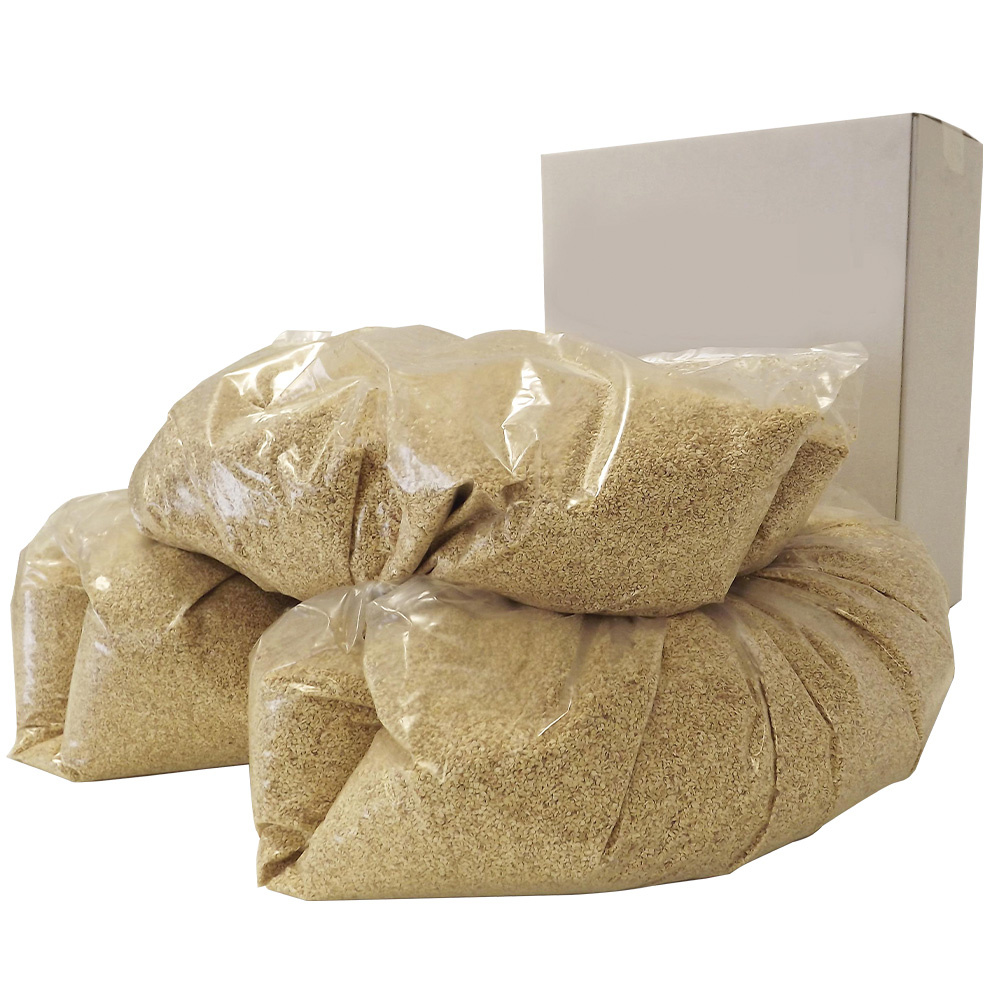 Økologisk Granulat til Bestikpolermaskine – 3 x 8,5 kg (25,5 kg)