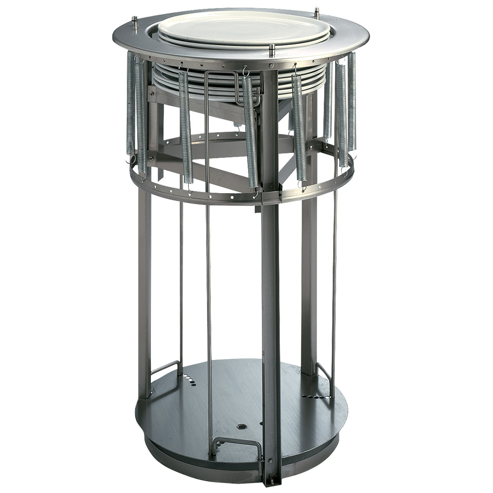 Neutral Tallerkenlift til Store Tallerkener – Ø 240-340 mm – Kapacitet 40-50 stk.