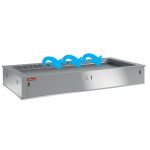 Kølet Drop-in Element – 112,5 cm – 3 x GN 1/1 – Ventileret – Ekskl. Kompressor