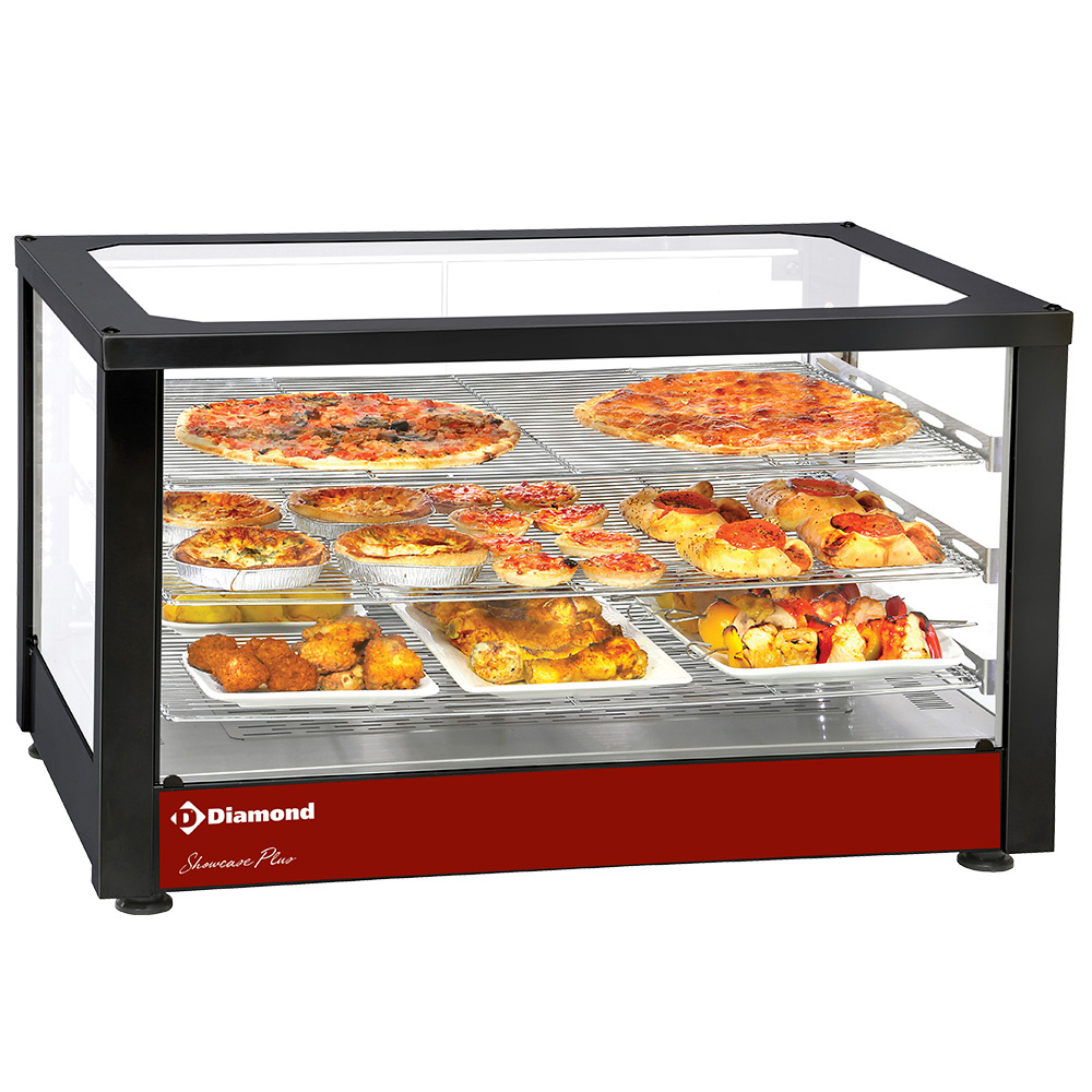Sort Panorama Varmemontre – 78 cm – 3 Niveauer – Præcisionstermostat