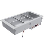 Drop-in Bain-marie – 3 x GN 1/1 – Elektrisk