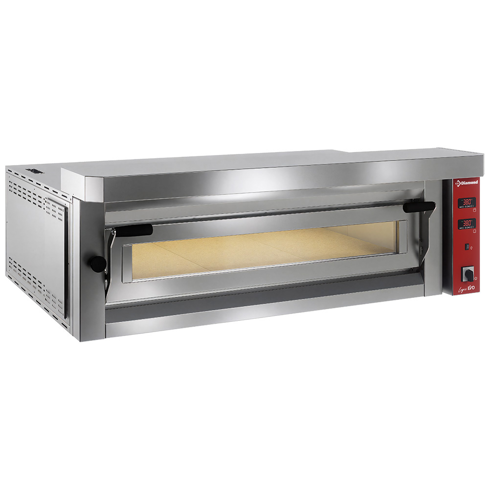 Elektrisk Pizzaovn "Extra Large" – 1 Kammer – 6x Ø35 cm Pizzaer
