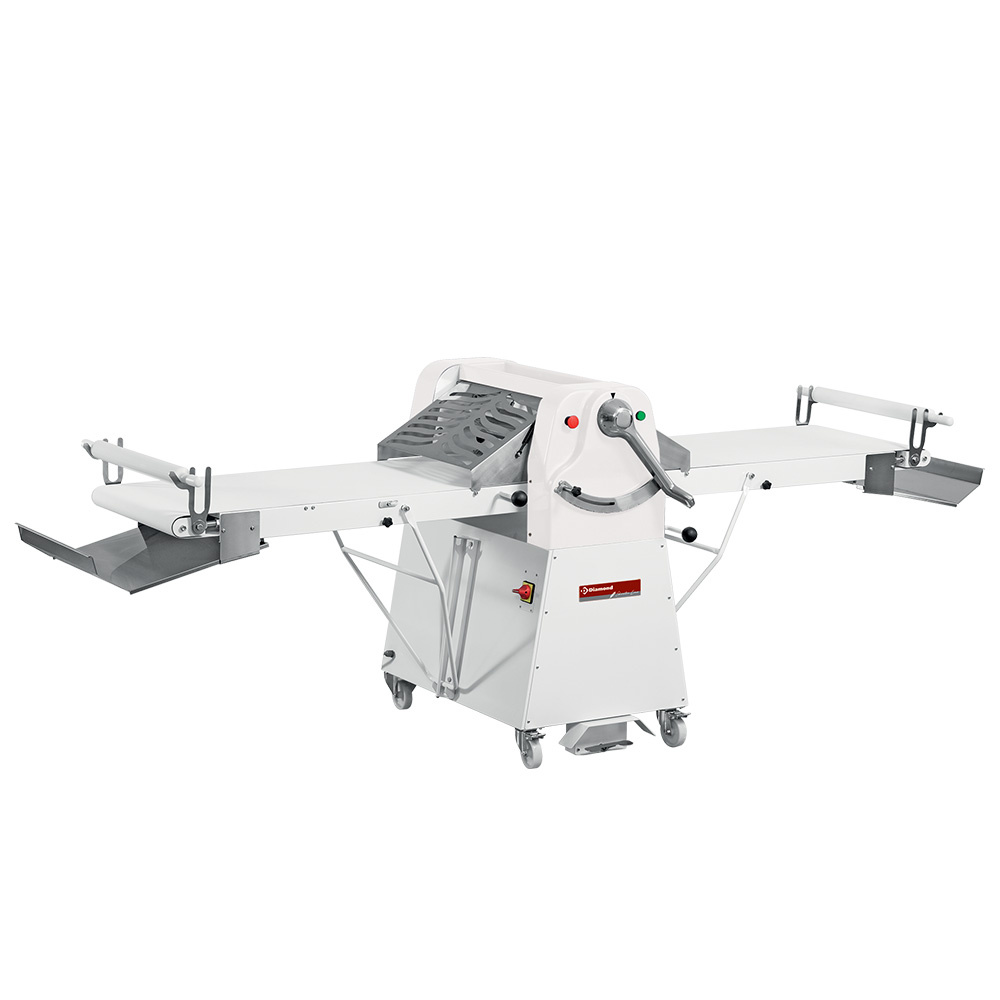 Dejrulle på Sokkel – 600x1200 mm – Med Fodpedal & Hjul – 400V – 0,75 kW
