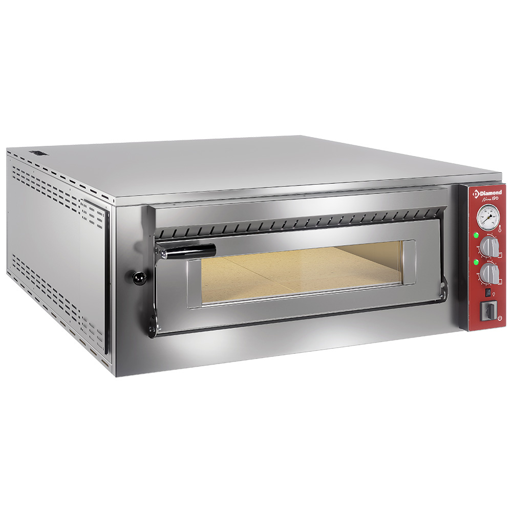 Elektrisk Pizzaovn – 1 Kammer – 6x Ø35 cm Pizzaer