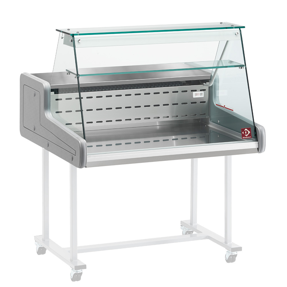 Kølemontre med Lige Glas 1000 mm – +4°/+6°C - Energiklasse D - Diamond Line Kølemontre med Lige Glas 1000 mm – +4°/+6°C - Energiklasse D