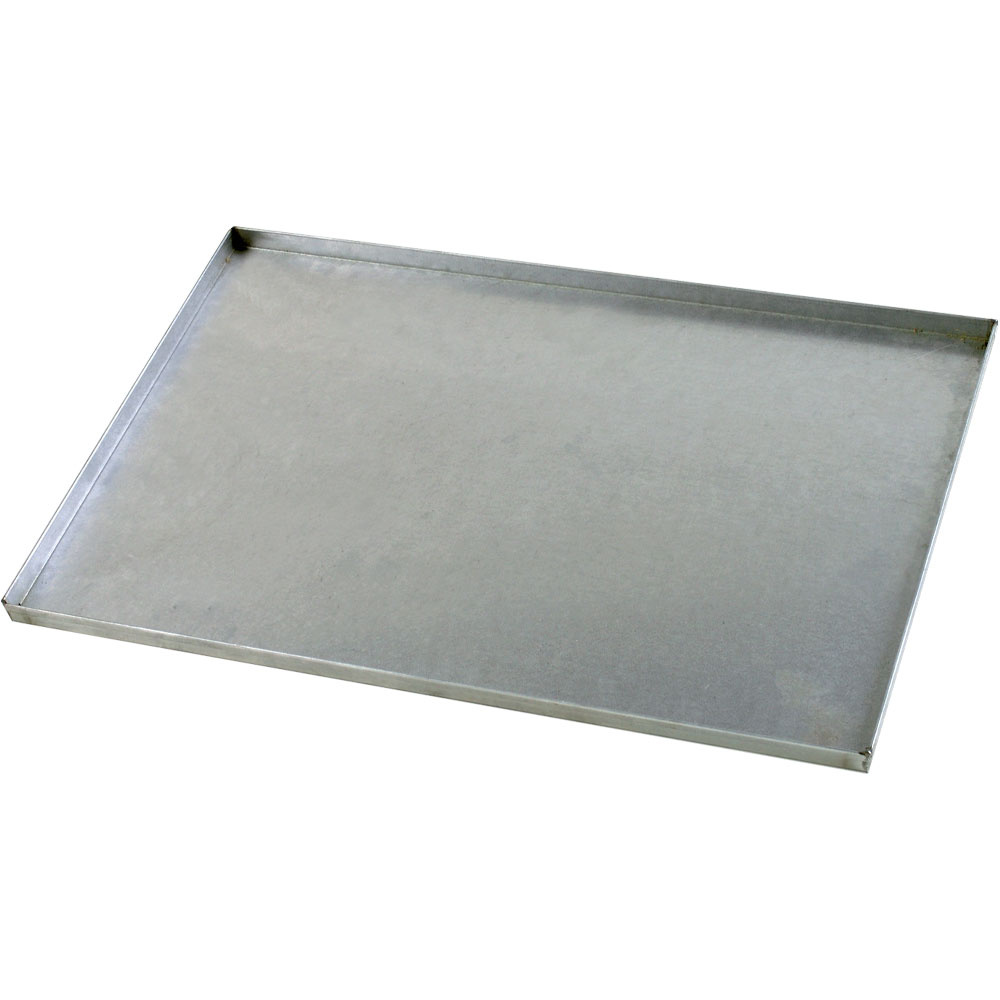 Bageplade 60x40x2 cm – Galvaniseret stål til bageri & pizzeria