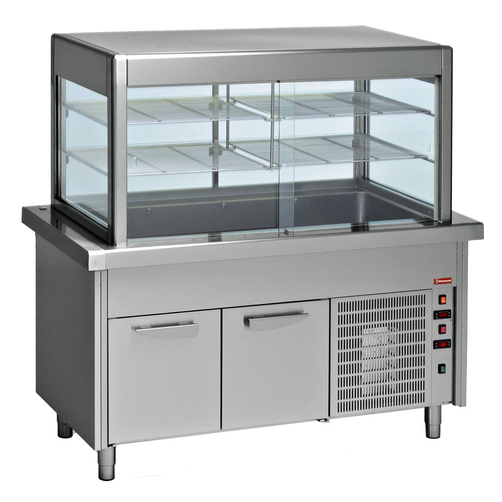 Kølemontre og Køle Underskab – 6x GN 1/1 – 2250 x 800 x 1600 mm