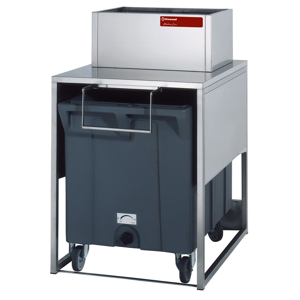Ismagasin med Transportvogn – 108 kg Kapacitet – AISI 304