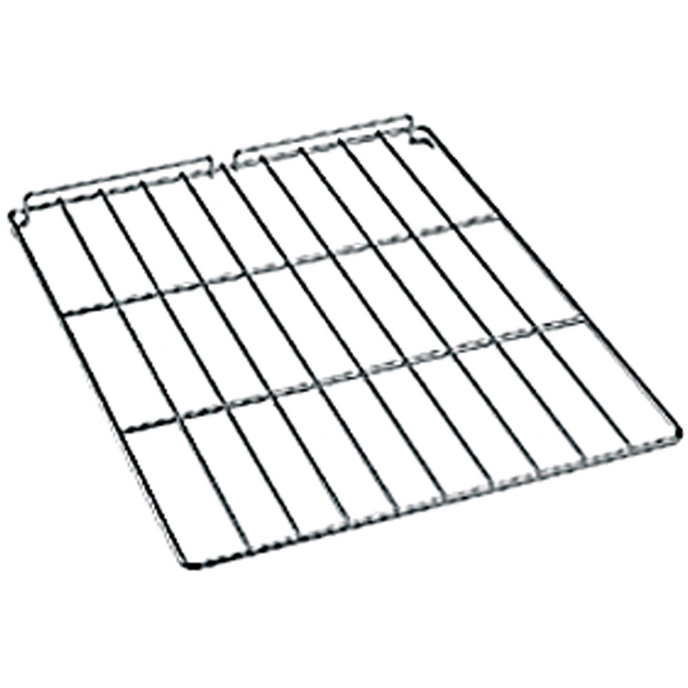 Forkromet rist til GN 2/1 ovn – 530 x 650 mm – Professionelt tilbehør