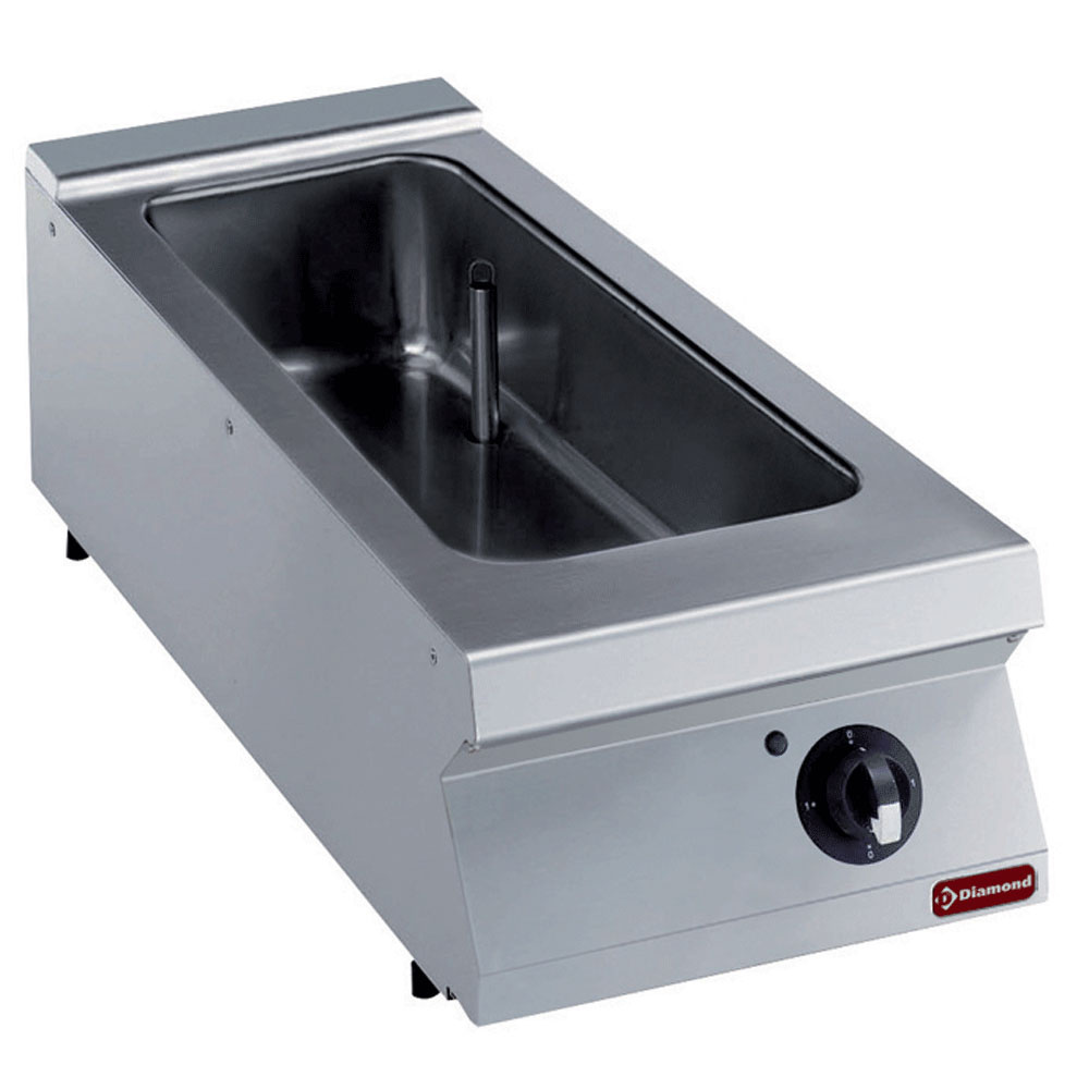 Elektrisk Vandbad / Bain Marie - TOP - 4x GN 1/3 - 400 mm