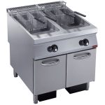 Gasfriture 2 x 23L "Y" – Udvendige brændere – 36.115 kcal/t – AISI 304