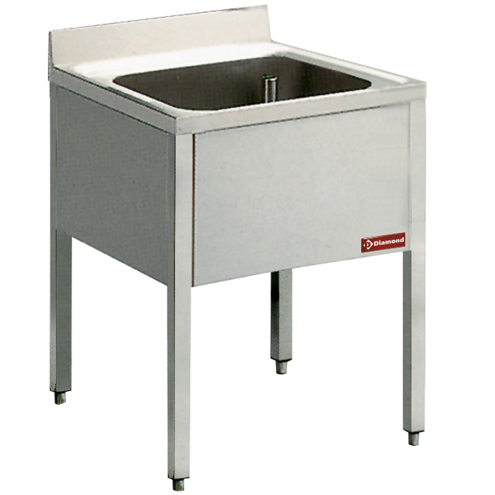 Vaskebord med 1 kumme – 700 x 700 mm