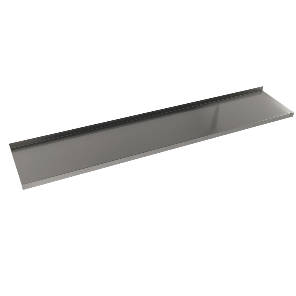 Væghylde i rustfrit stål – 1800 x 300 mm – AISI 441