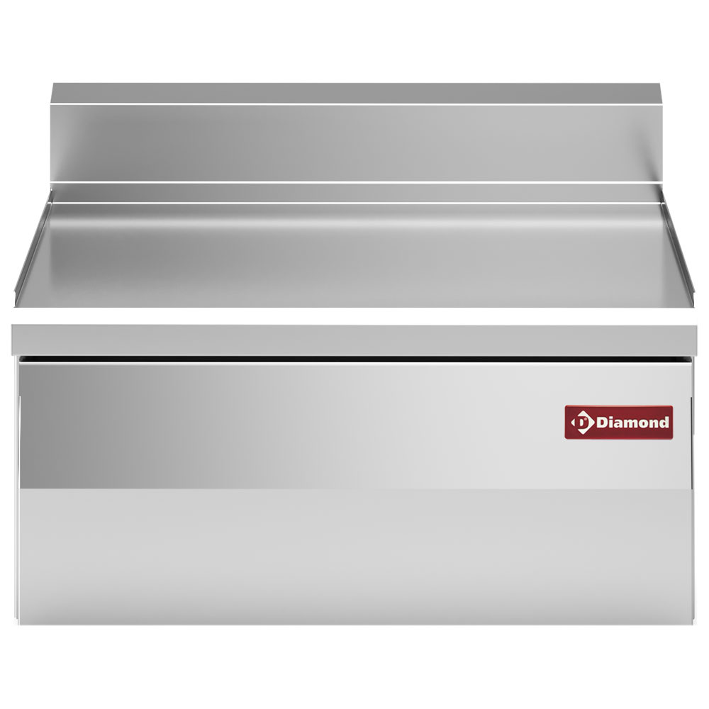 Neutralt modul med skuffe – PRO 600 EVO – 600 mm – rustfrit stål