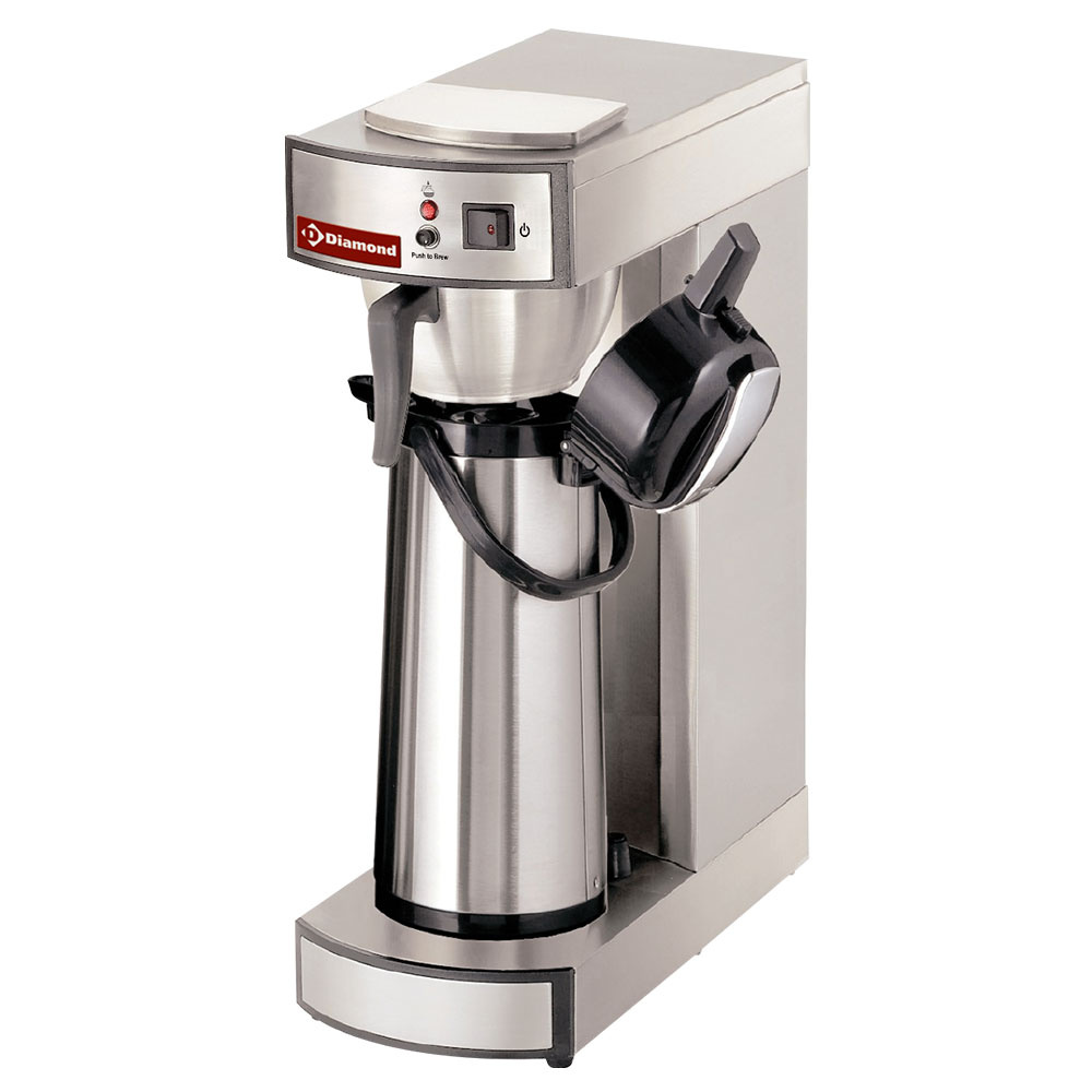 Automatisk Kaffemaskine med 2,2L Termokande – Direkte Vandtilslutning – Rustfrit Stål