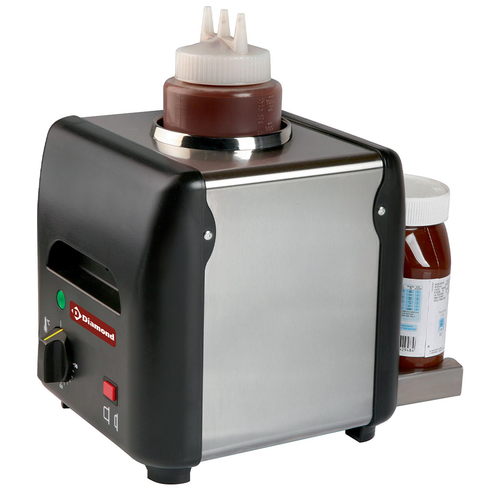 Opvarmet Saucedispenser – 1 Liter – Til Chokolade, Ost og Honning
