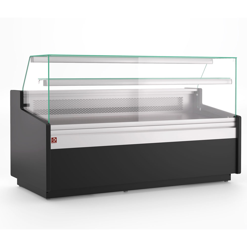 Sort Kølemontre 105 cm - Ventileret & Med Kølelager (Black Edition)