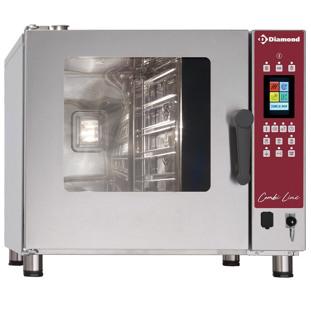Kombiovn 5x GN 1/1 - Touch Screen, Selvrens & Kerneføler (6 kW)