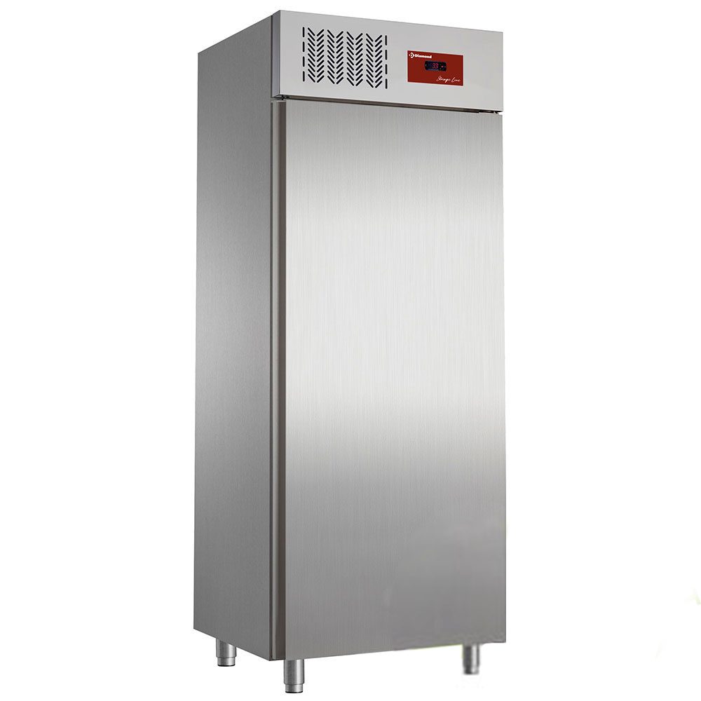 Bagerikøleskab EN 600x400 – 500 L – Rustfrit Stål - B725 x D675 x H1970 mm