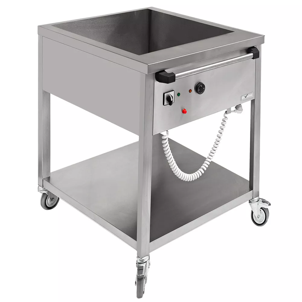 Mobil Bain Marie – 2x GN 1/1 (1,5 kW)