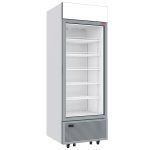 Displayfryser 646 L med Lysskilt – Hvid - B745 x D820 x H2086 mm