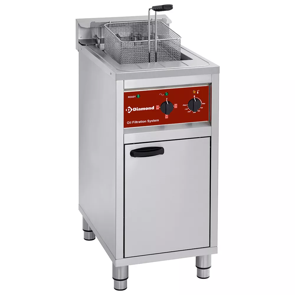 Elektrisk Frituregryde 16 Liter med Filtreringssystem – 12 kW