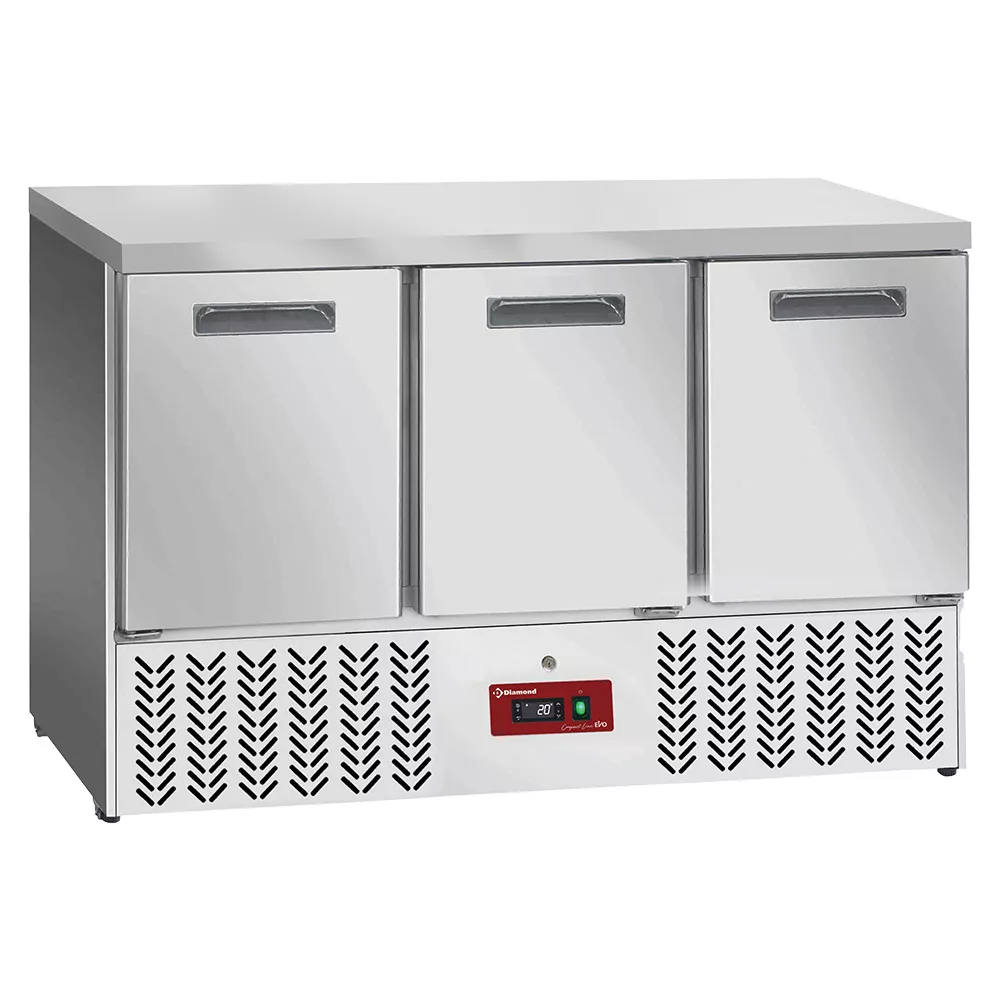 Kølebord Compact Line EVO – 3 Døre GN 1/1 – B1365 x D700 x H880 mm