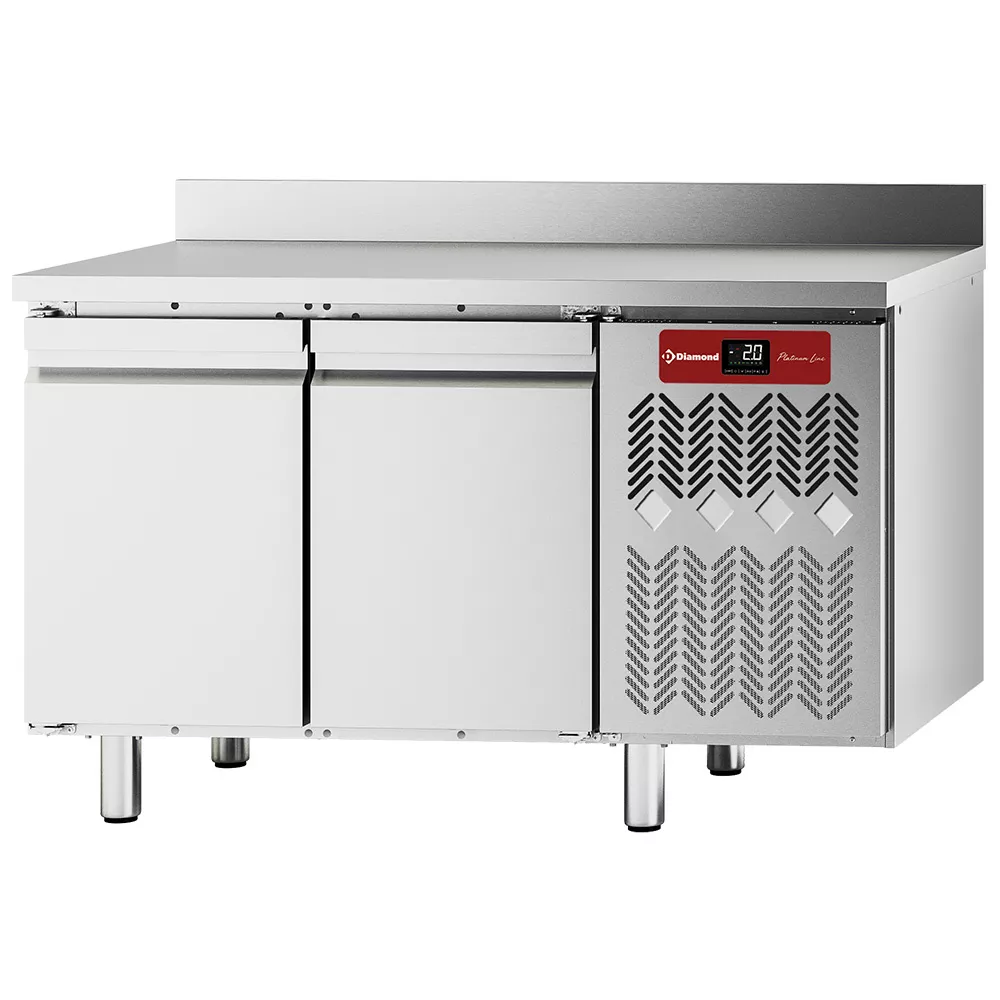 Kølebord Energiklasse A – 2 Døre GN 1/1 (Mural) – B1351 x D680 x H900 mm