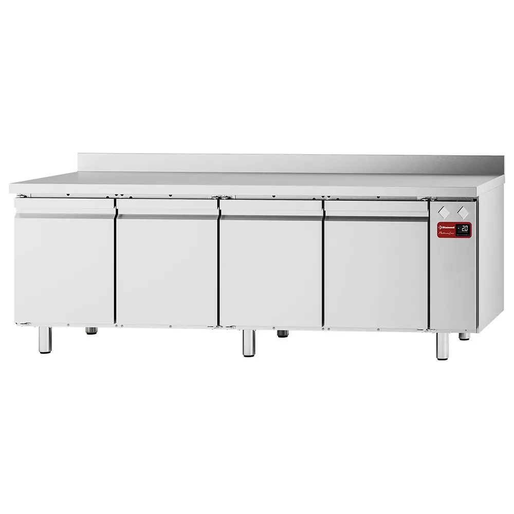 Kølebord til Ekstern Kompressor – 4 Døre GN 1/1 – 550L – B2037 x D680 x H900 mm