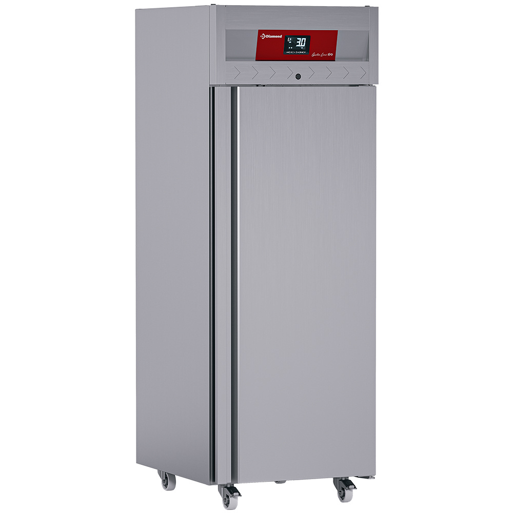 Fryseskab 700 liter på hjul – 1 dør GN 2/1 – AISI 304 – Diamond