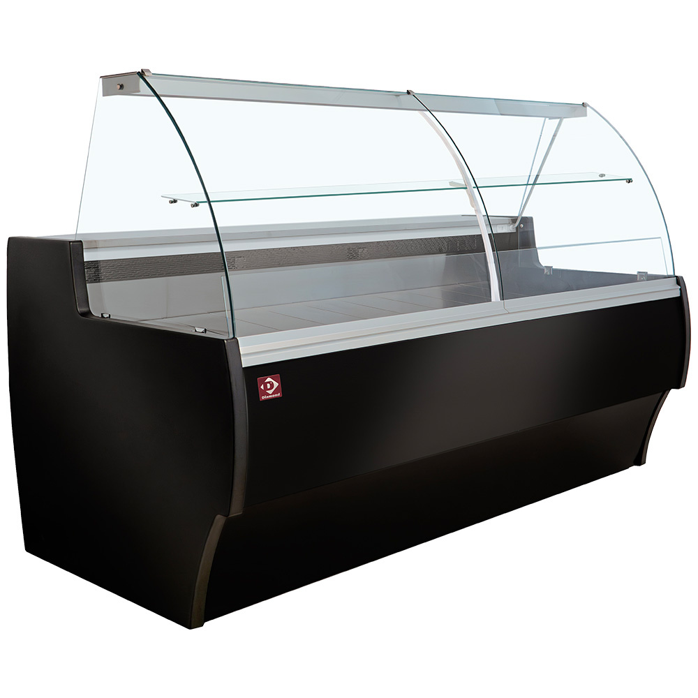 Ventileret Køledisk – Sort – 3000 mm – med Lager (+2°/+4°C)