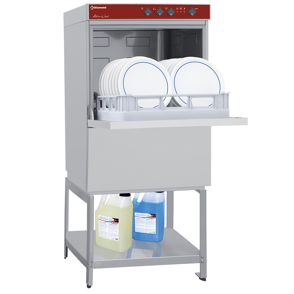 Opvaskemaskine med understel – 230V Monofase – 500x500 mm kurv