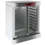 Raskeskab til 8 plader – GN 1/1 & 600x400 – 2 glaslåger – 30-60°C - Diamond Line Raskeskab til 8 plader – GN 1/1 & 600x400 – 2 glaslåger – 30-60°C