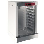 Kompakt Raskeskab til 8 plader – GN 2/3 & 460x340 mm – 60 cm – 30-60°C