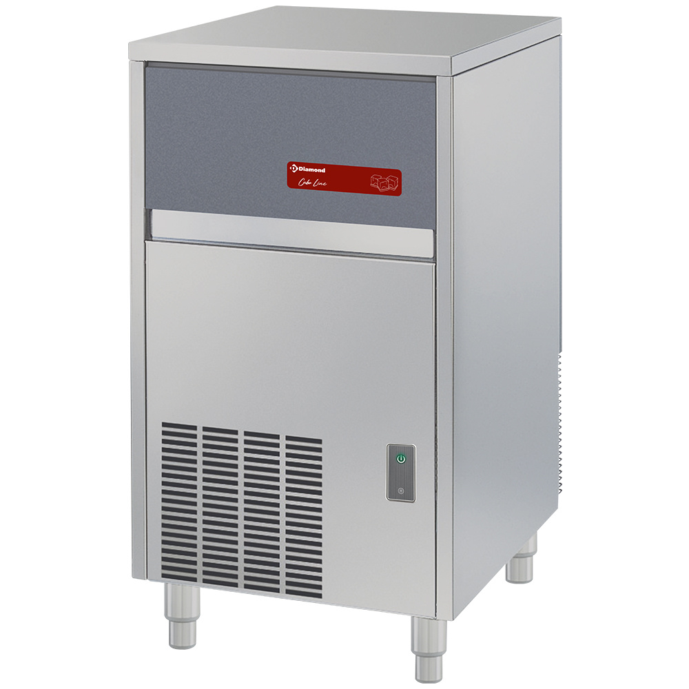 Isterningemaskine CUBO ICE 48 kg med 25 kg beholder – Luftkølet